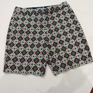 Boden Green and Pink Patterned Garment